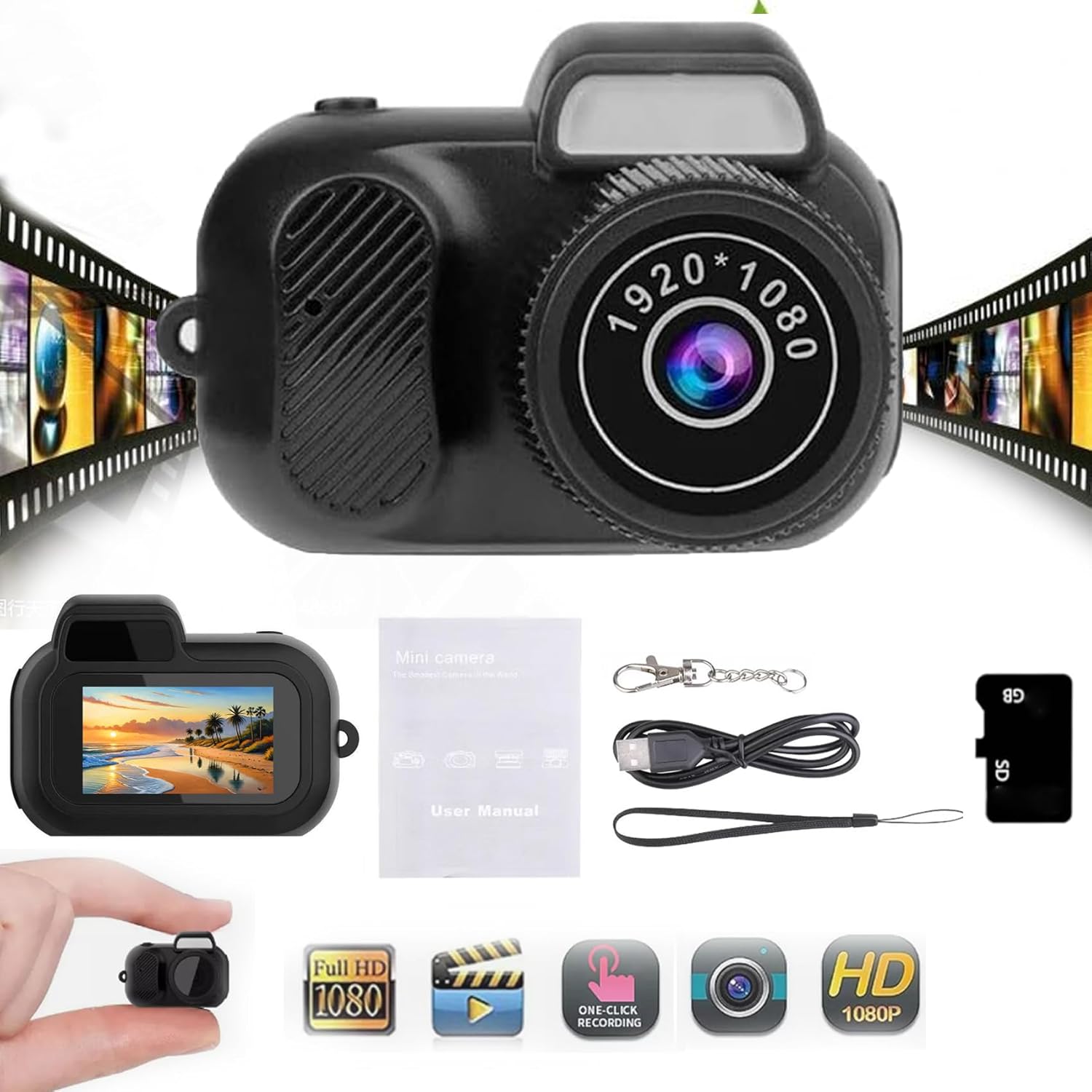 Compact Video Camera 1080P