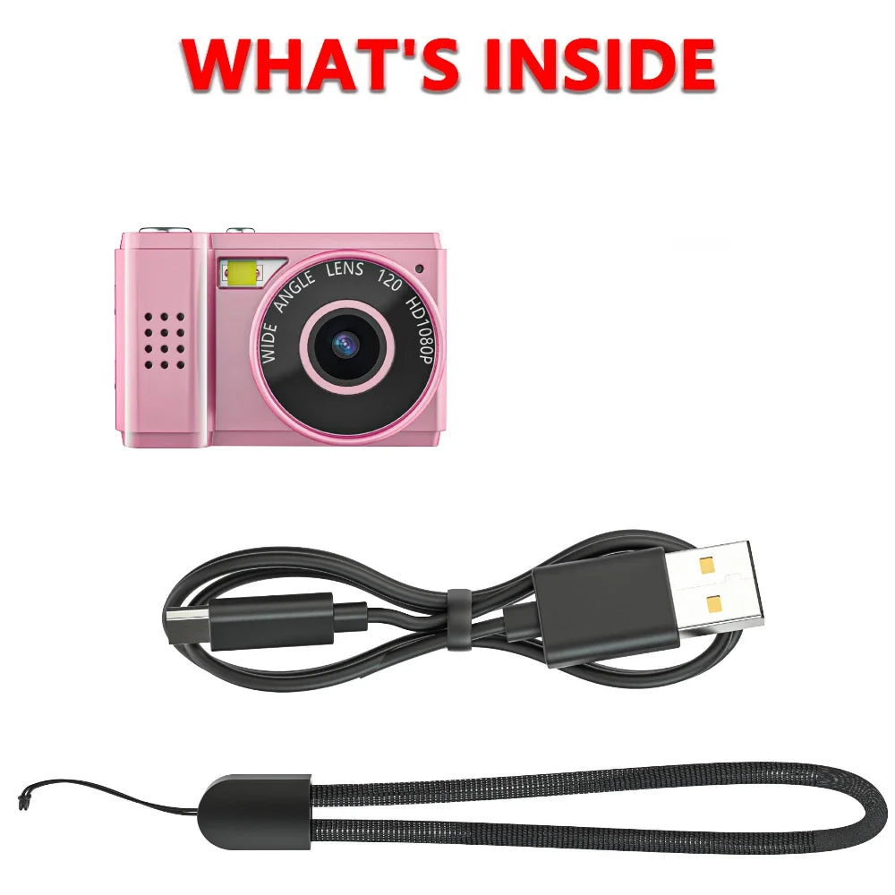 128G Mini 1080P Small Digtal Camera with Screen