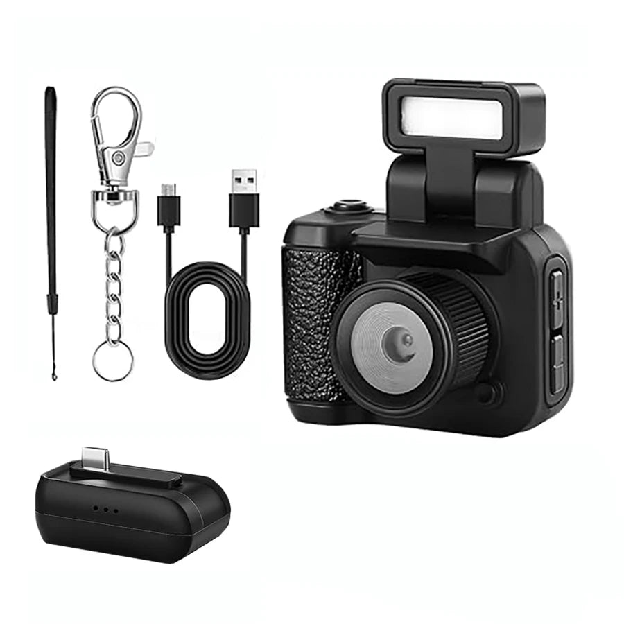 HD 1080P Y4000 Mini Camera With Flash Lamp
