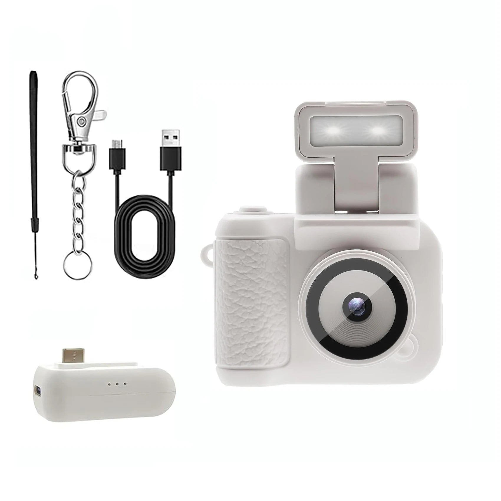 HD 1080P Y4000 Mini Camera With Flash Lamp